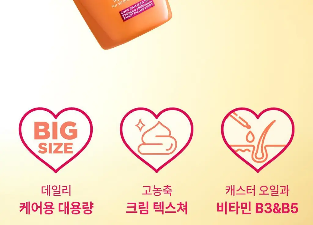 [영양+코팅+비타민] 로레알파리 드림랭스 컨디셔닝 헤어팩 375ml 상세페이지 4